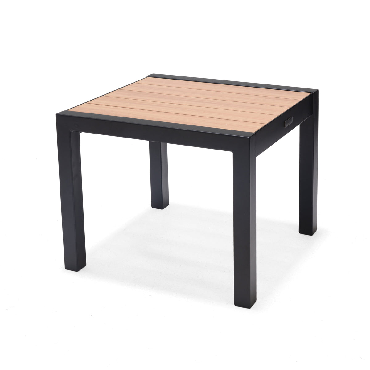 3-Piece Aluminum Sun Lounger Set with Side Table