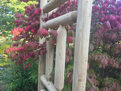 White Cedar Log Garden Arbor